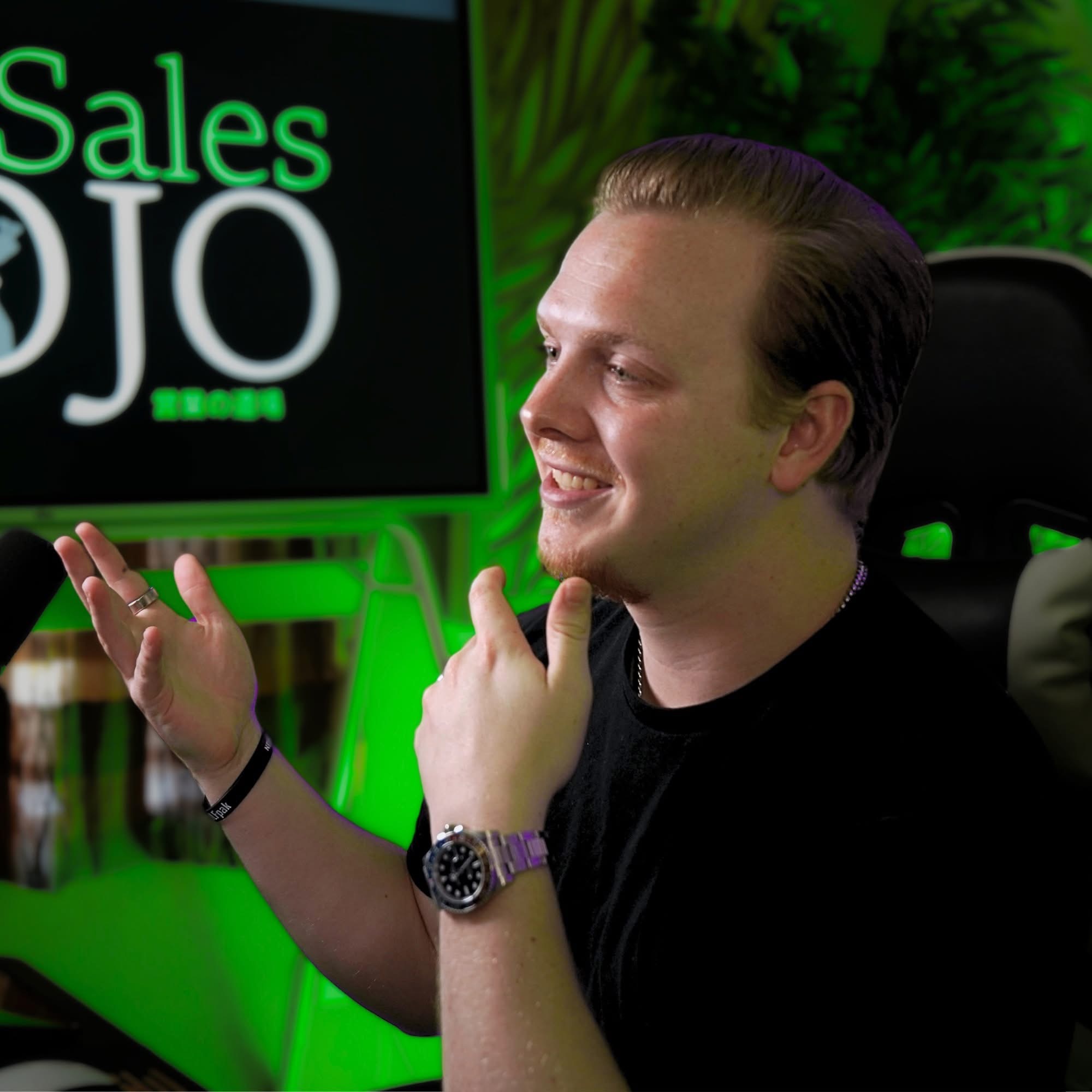 Sales Dojo founder coaching live